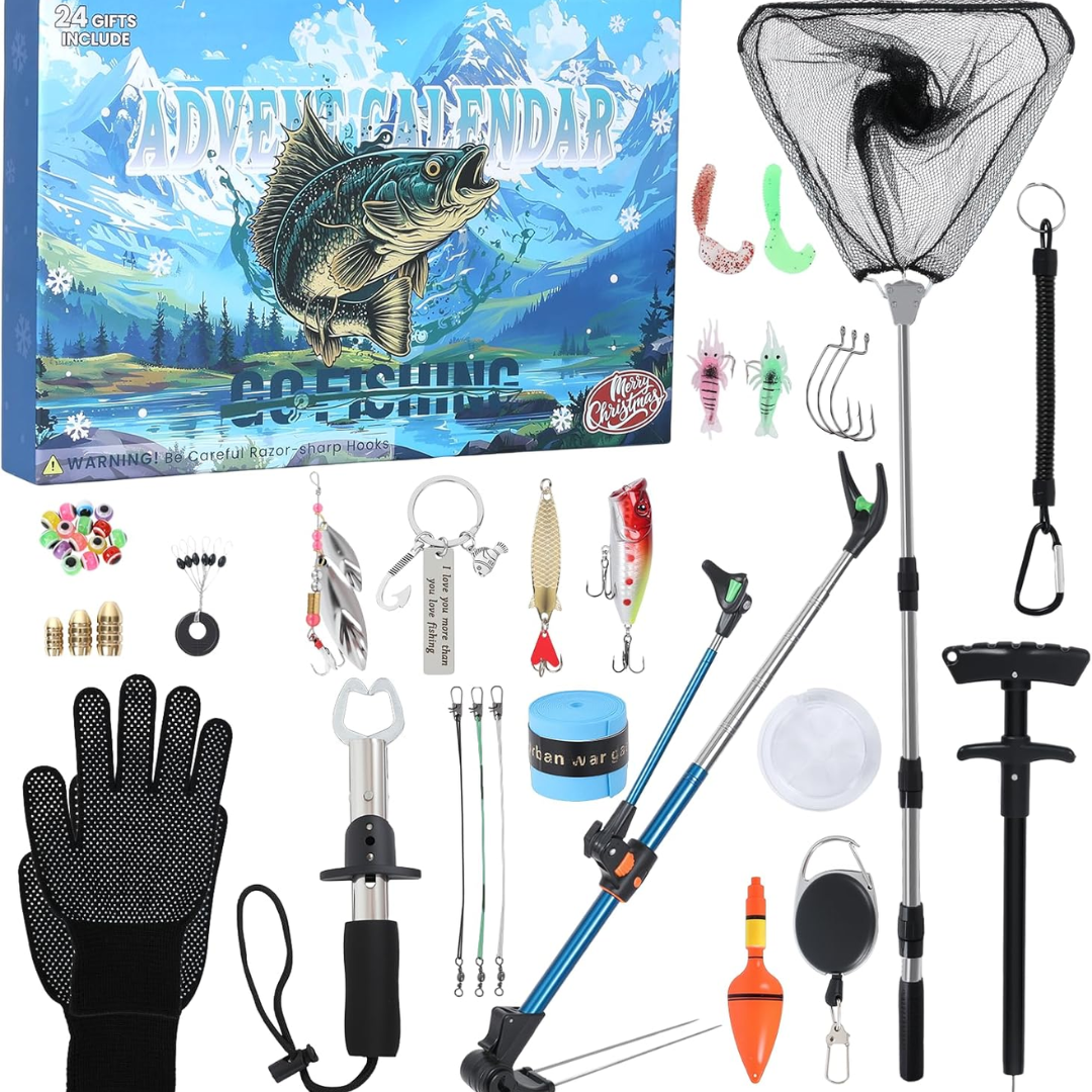 Calendario de adviento de pesca