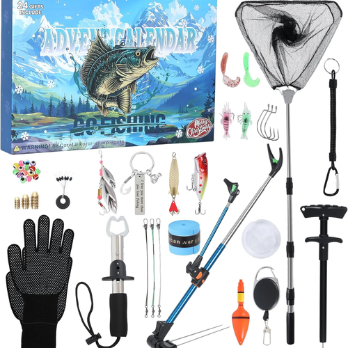 Calendario de adviento de pesca