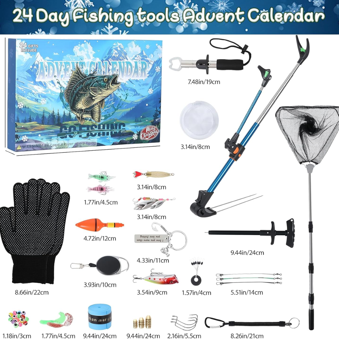 Calendario de adviento de pesca